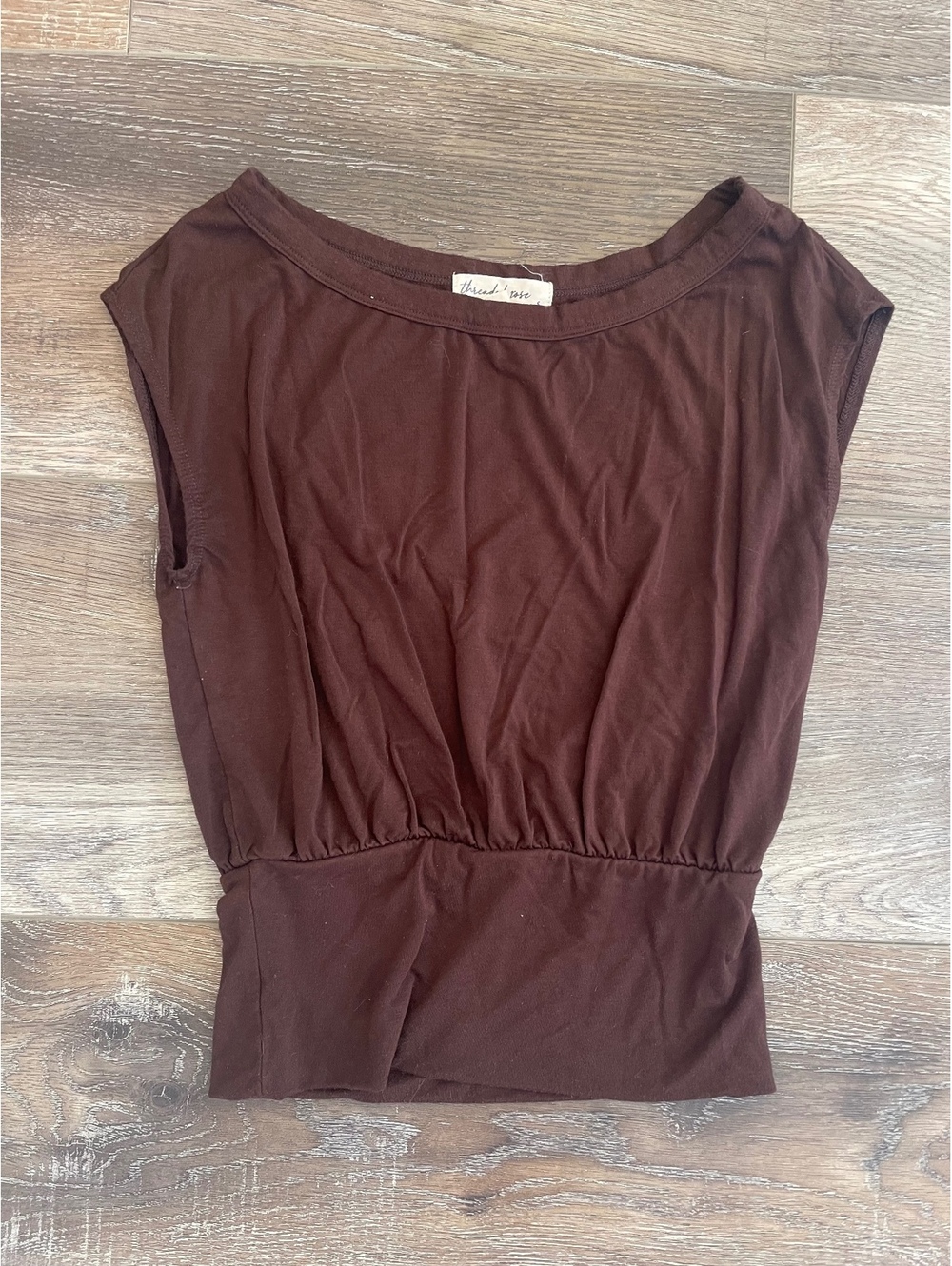 Threaded Rose top EUC size S